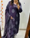 KF Kalaai Cotton Embroidery Kurti With Bottom Dupatta Suppliers In India